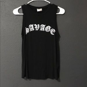 Savage tank top